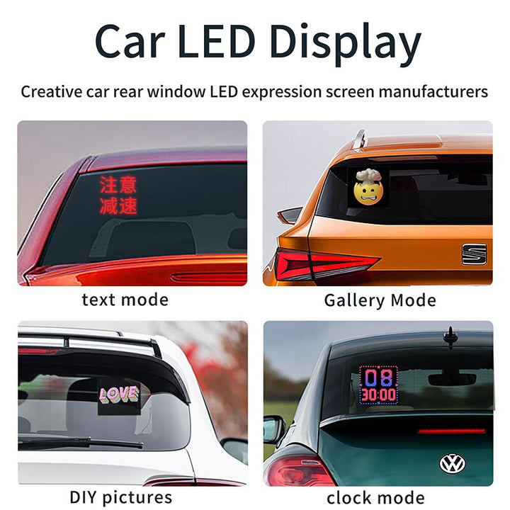 LED Display Car APP Control Advertising Screen - {{ nanatechno }}