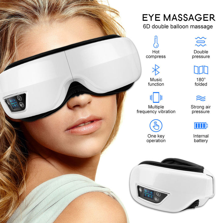 Electric Vibration Bluetooth Eye Massager - {{ nanatechno }}