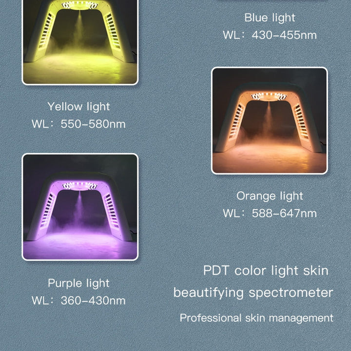 7 Colors LED Facial Mask PDT Light Therapy - {{ nanatechno }}