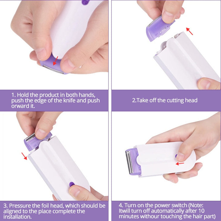 Laser Touch Epilator Kit - {{ nanatechno }}