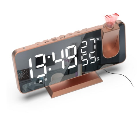 LED Digital Projection Clock - {{ nanatechno }}