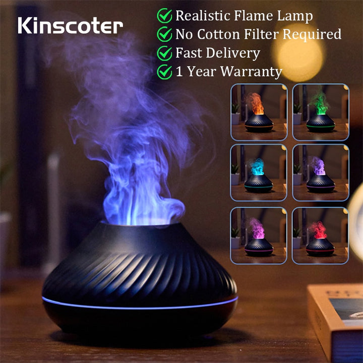 Volcano Humidifier Essential Oil Diffuser - {{ nanatechno }}