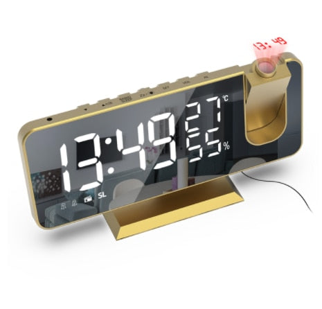 LED Digital Projection Clock - {{ nanatechno }}